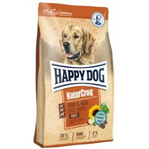 HAPPY DOG NATUR CROQ RIND & REIS 15 KG HAPPY DOG NATUR CROQ RIND & REIS 15 KG